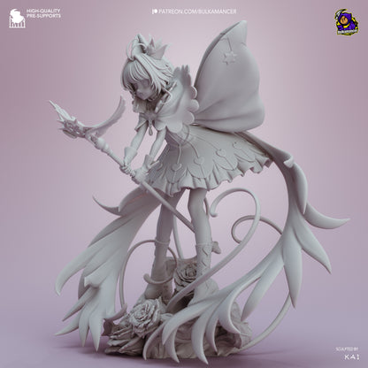Card Catcher | Resin Garage Kit Figure | Bulkamancer Sculpts