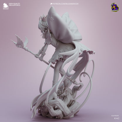 Card Catcher | Resin Garage Kit Figure | Bulkamancer Sculpts