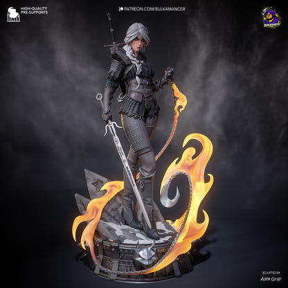 Child of Destiny Stylized | Resin Garage Kit Figure Game Fan Art | Bulkamancer Sculpts