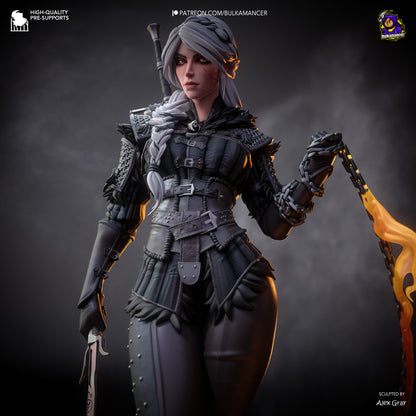 Child of Destiny Stylized | Resin Garage Kit Figure Game Fan Art | Bulkamancer Sculpts