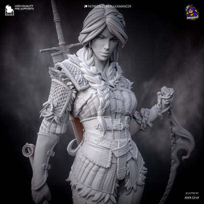 Child of Destiny Stylized | Resin Garage Kit Figure Game Fan Art | Bulkamancer Sculpts