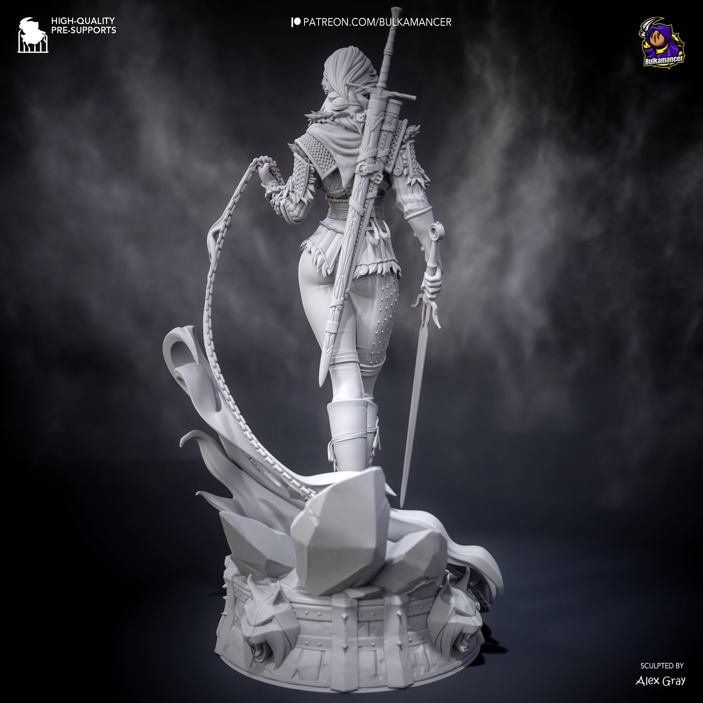 Child of Destiny Stylized | Resin Garage Kit Figure Game Fan Art | Bulkamancer Sculpts