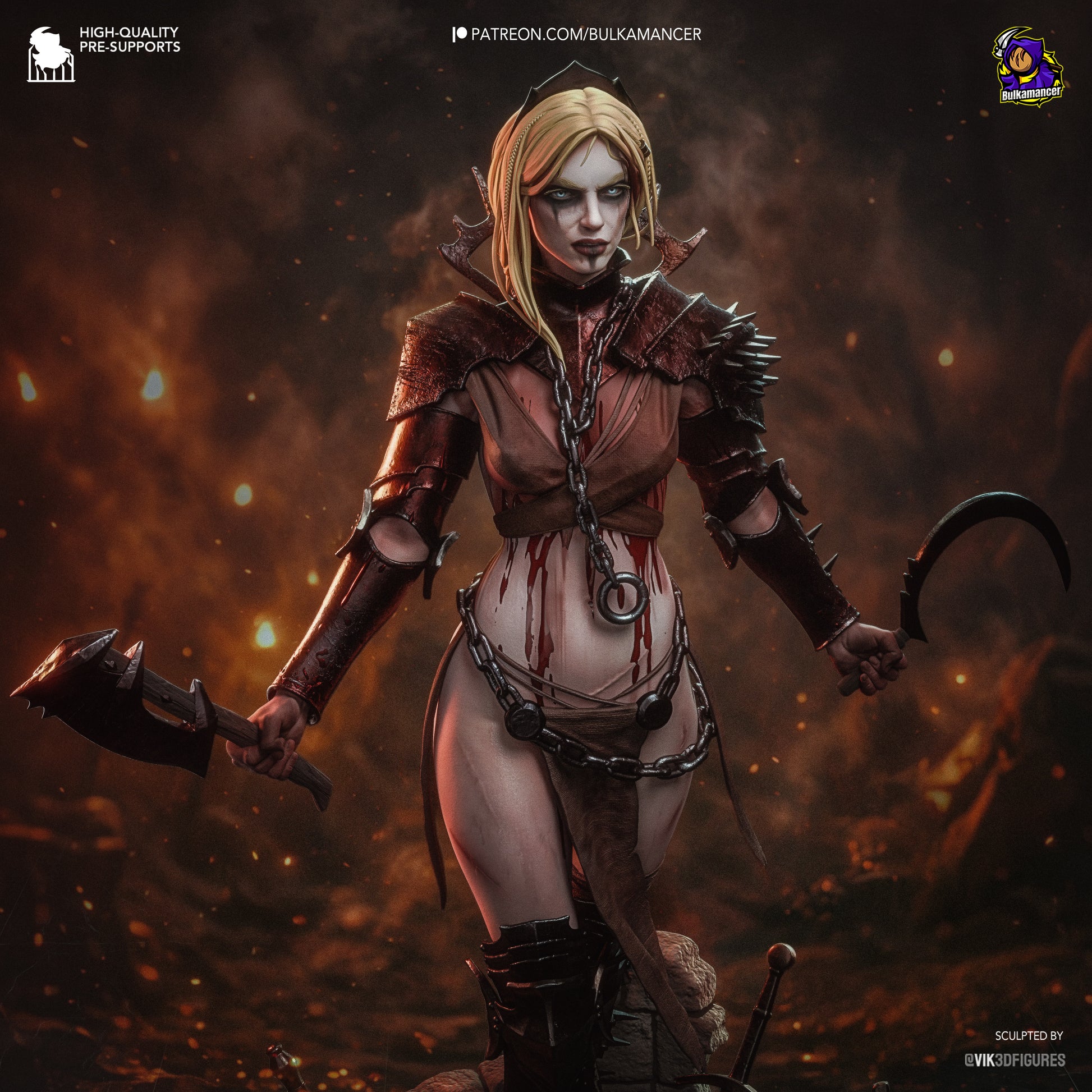 Clang | Resin Garage Kit Figure | Bulkamancer Sculpts - Tattles Told 3D