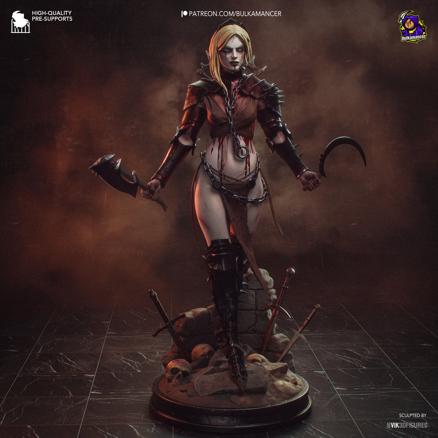 Clang | Resin Garage Kit Figure | Bulkamancer Sculpts - Tattles Told 3D