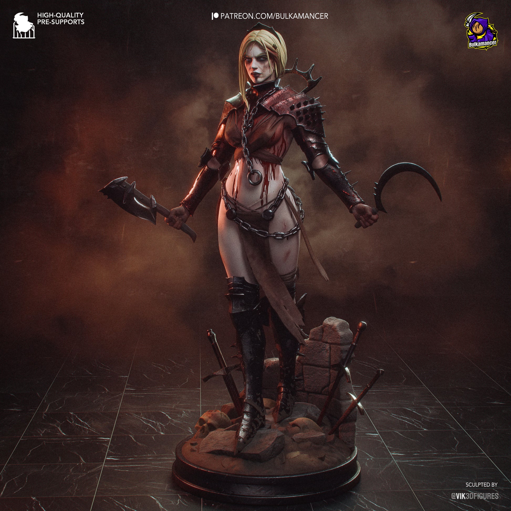 Clang | Resin Garage Kit Figure | Bulkamancer Sculpts - Tattles Told 3D