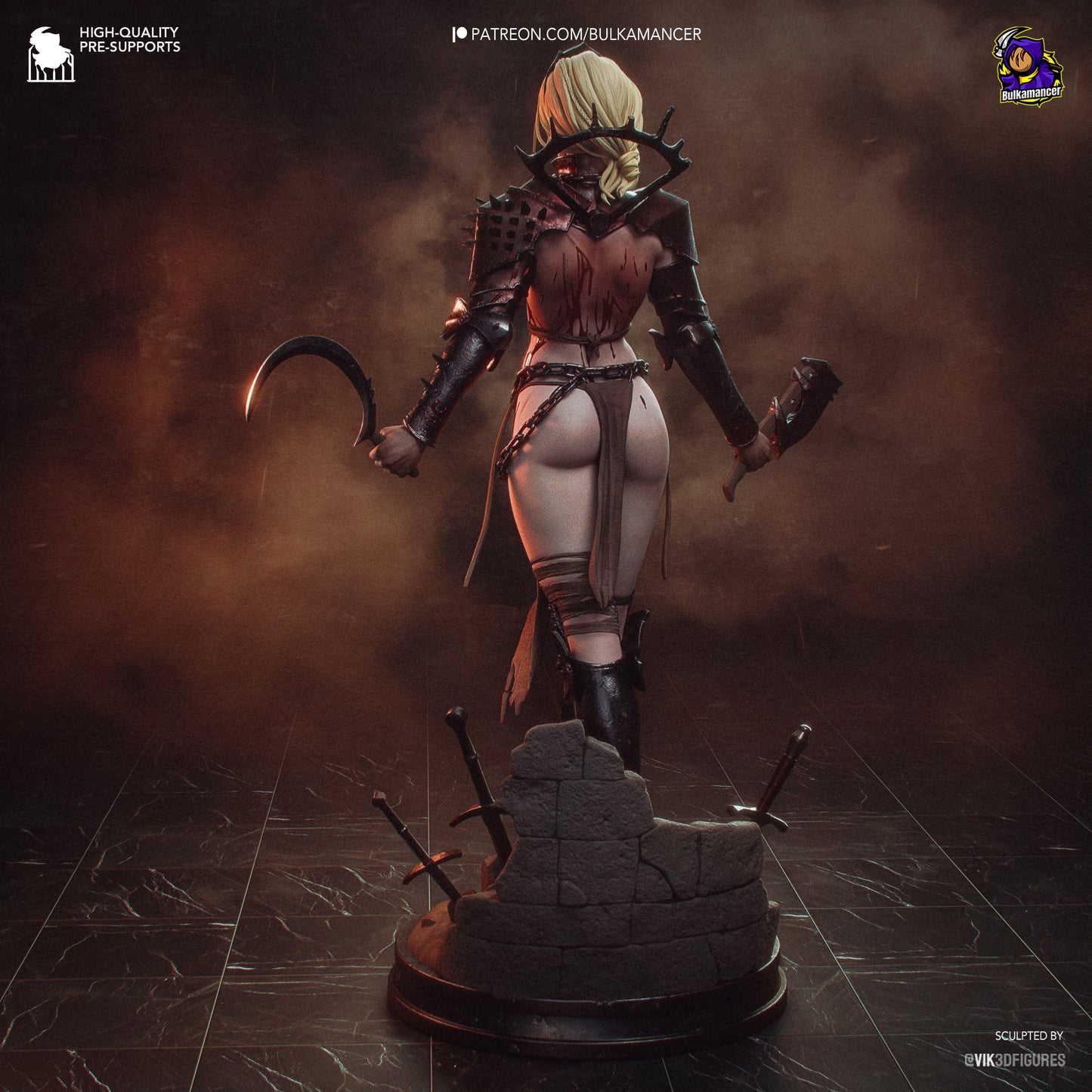 Clang | Resin Garage Kit Figure | Bulkamancer Sculpts - Tattles Told 3D