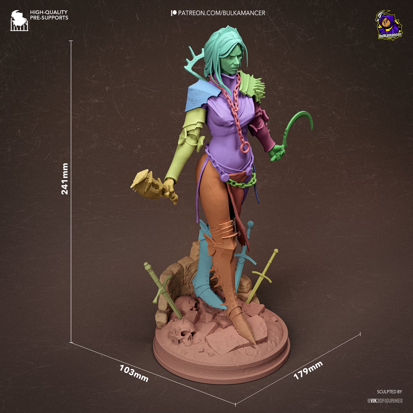Clang | Resin Garage Kit Figure | Bulkamancer Sculpts - Tattles Told 3D