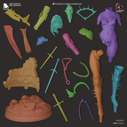 Clang | Resin Garage Kit Figure | Bulkamancer Sculpts - Tattles Told 3D