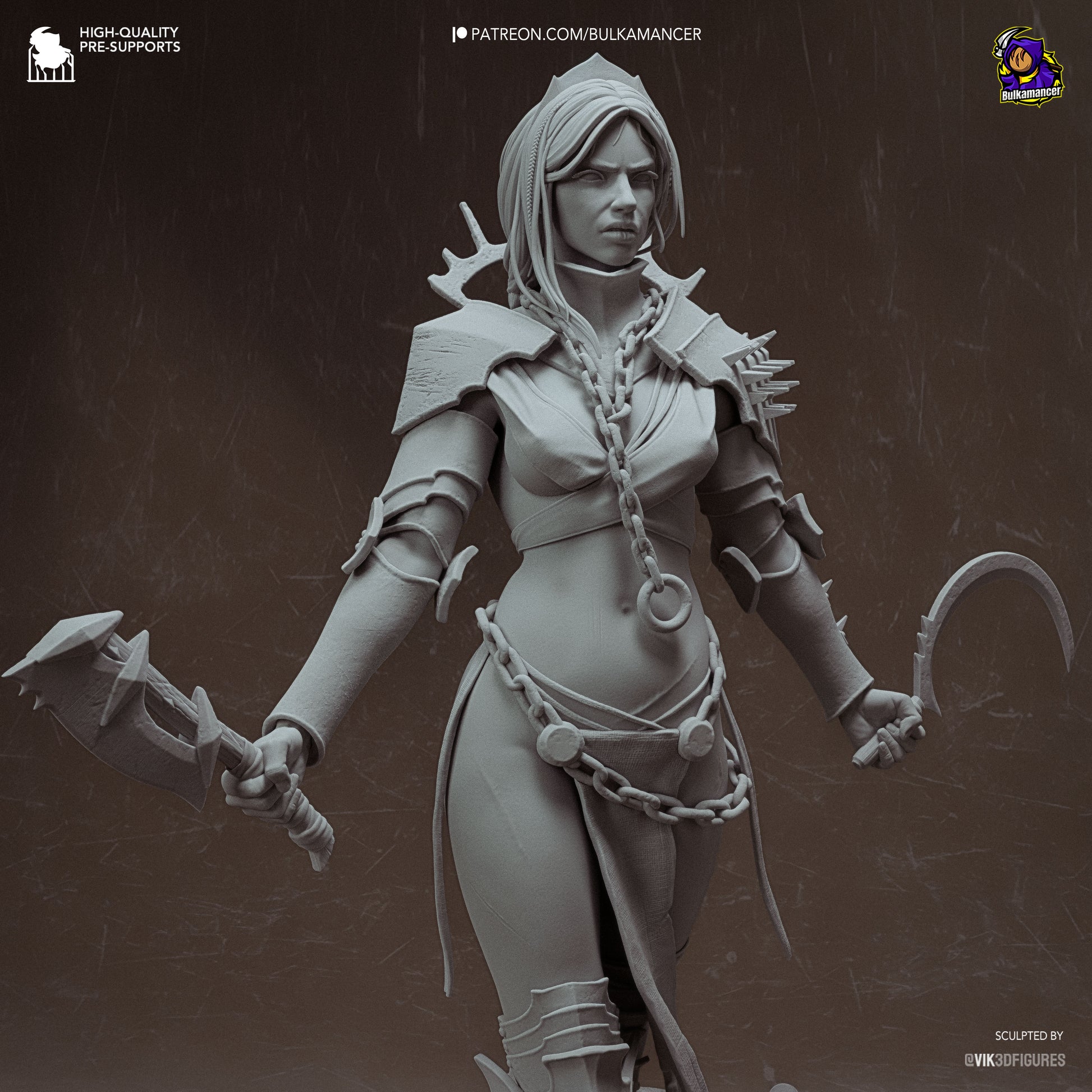 Clang | Resin Garage Kit Figure | Bulkamancer Sculpts - Tattles Told 3D