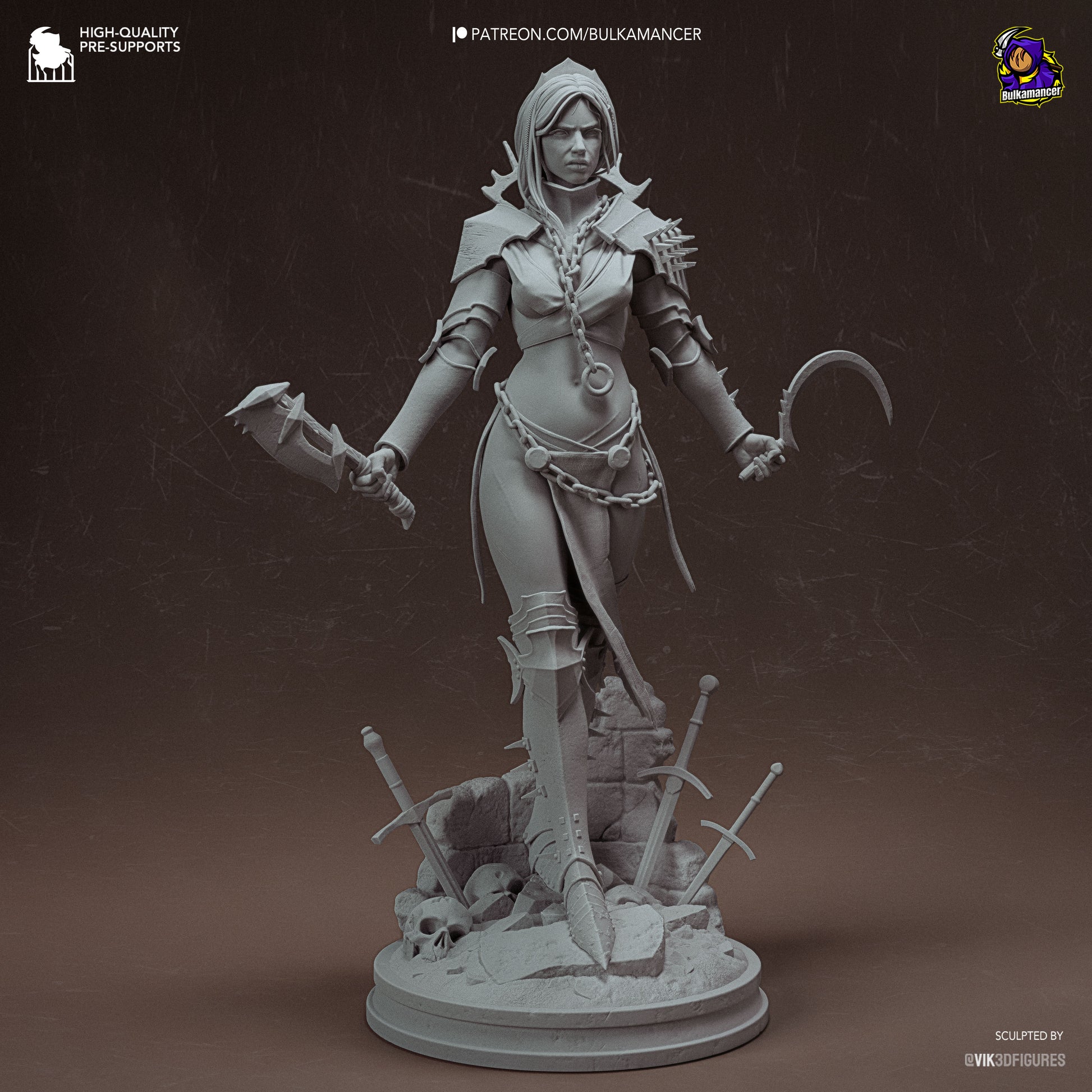 Clang | Resin Garage Kit Figure | Bulkamancer Sculpts - Tattles Told 3D
