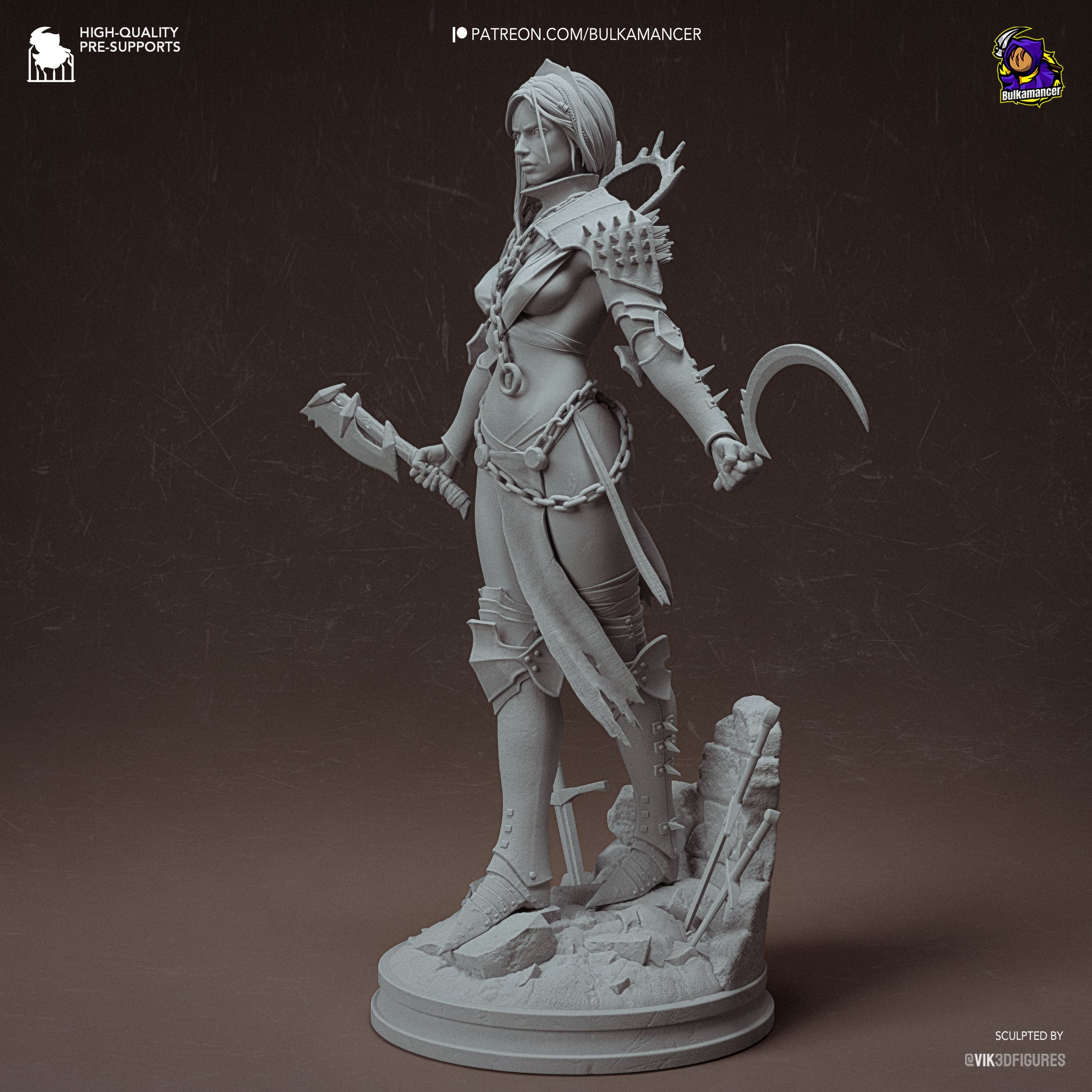 Clang | Resin Garage Kit Figure | Bulkamancer Sculpts - Tattles Told 3D