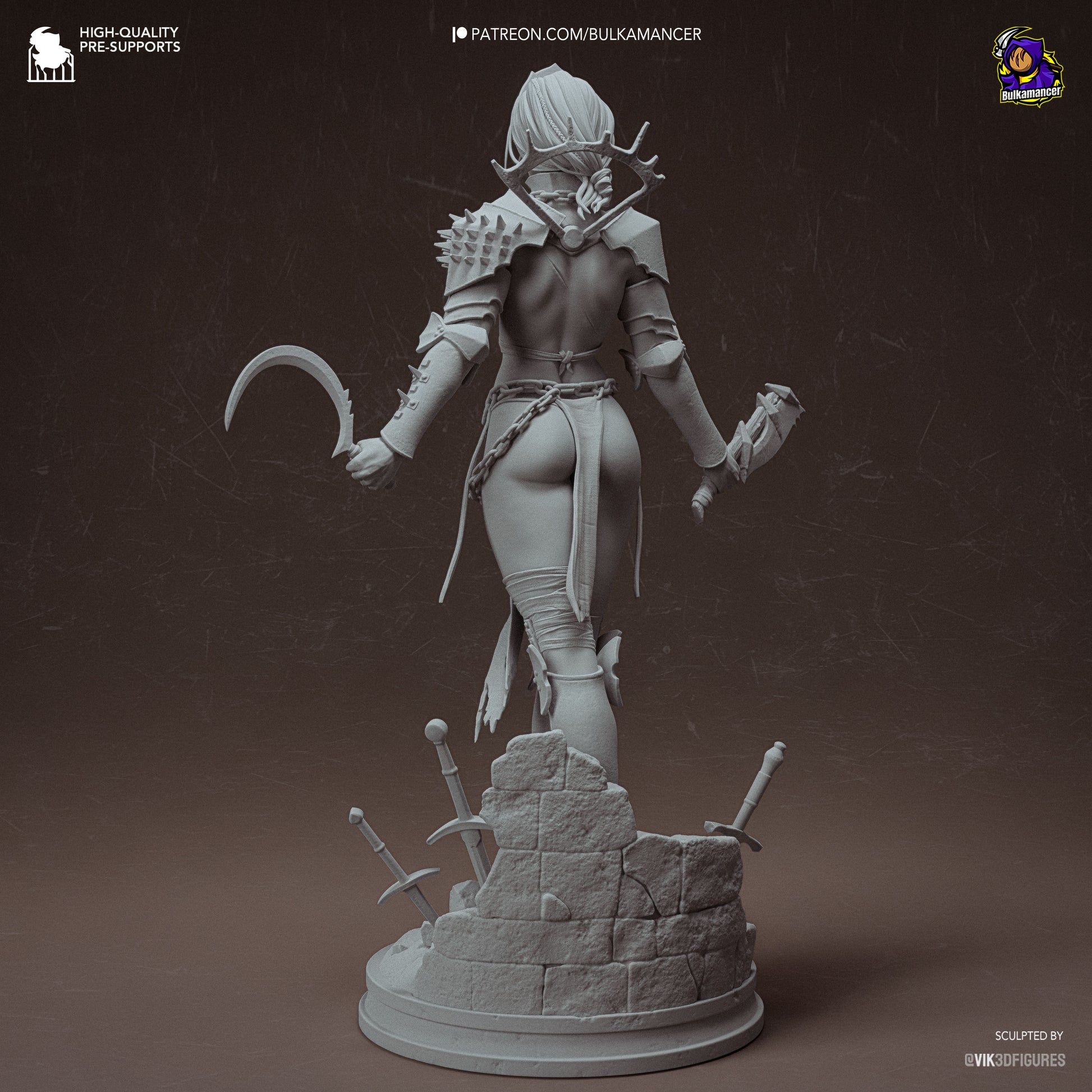 Clang | Resin Garage Kit Figure | Bulkamancer Sculpts - Tattles Told 3D
