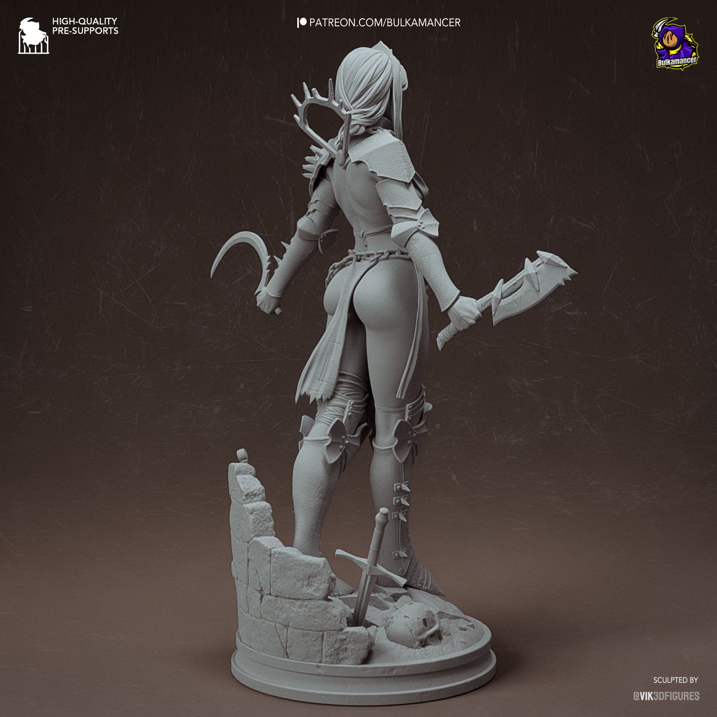 Clang | Resin Garage Kit Figure | Bulkamancer Sculpts - Tattles Told 3D