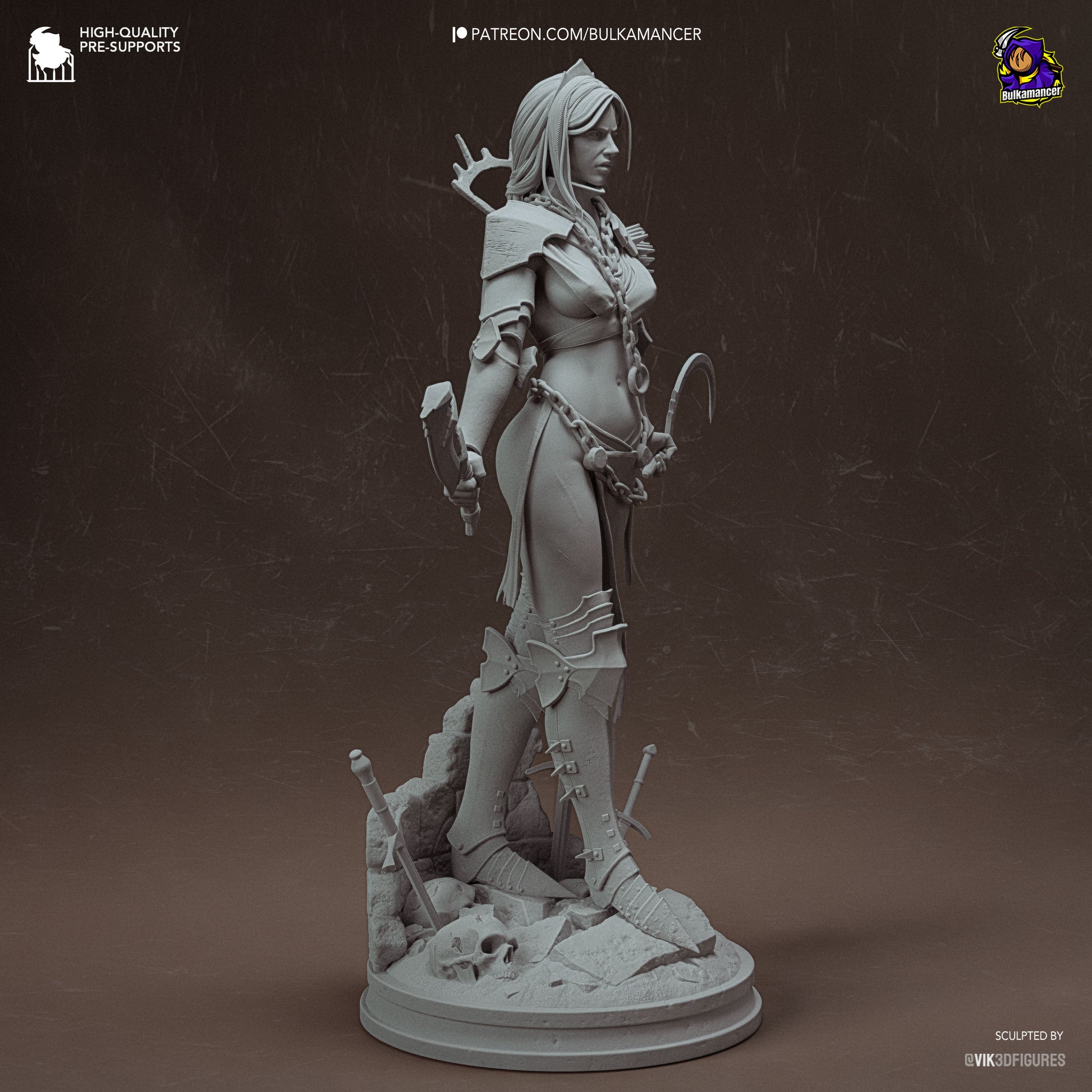 Clang | Resin Garage Kit Figure | Bulkamancer Sculpts - Tattles Told 3D