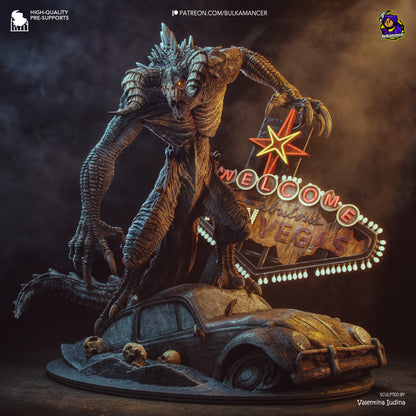Garra del Páramo | Figura de resina Garage Kit | Esculturas de Bulkamancer