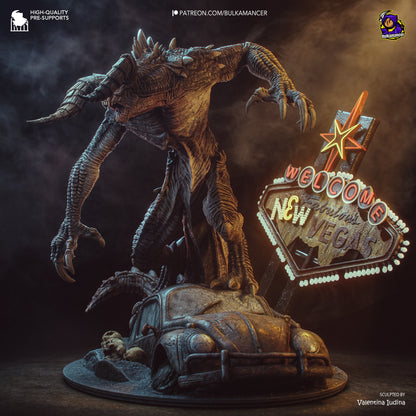 Garra del Páramo | Figura de resina Garage Kit | Esculturas de Bulkamancer