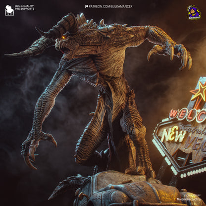 Garra del Páramo | Figura de resina Garage Kit | Esculturas de Bulkamancer