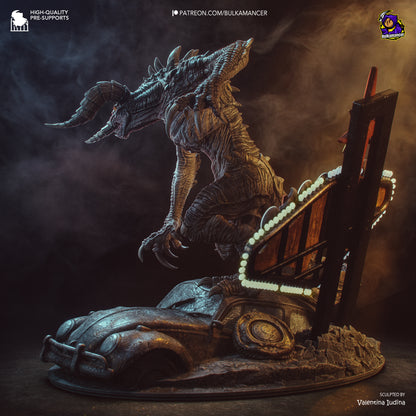 Garra del Páramo | Figura de resina Garage Kit | Esculturas de Bulkamancer
