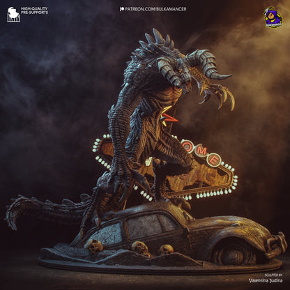 Garra del Páramo | Figura de resina Garage Kit | Esculturas de Bulkamancer