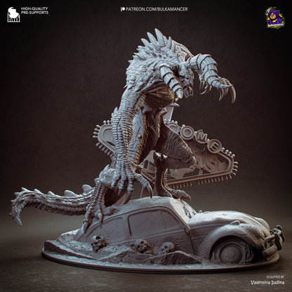 Garra del Páramo | Figura de resina Garage Kit | Esculturas de Bulkamancer