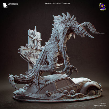 Garra del Páramo | Figura de resina Garage Kit | Esculturas de Bulkamancer