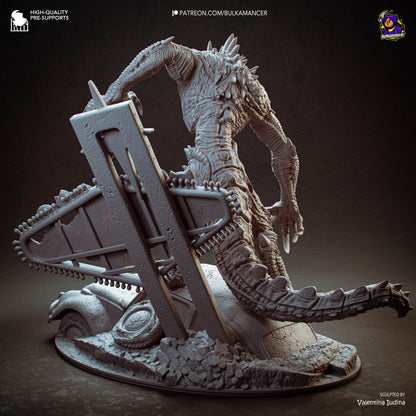 Garra del Páramo | Figura de resina Garage Kit | Esculturas de Bulkamancer