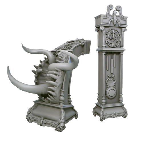 Haunted Furniture, Mimics | Tabletop Gaming Miniatures Scatter | Great Grimoire