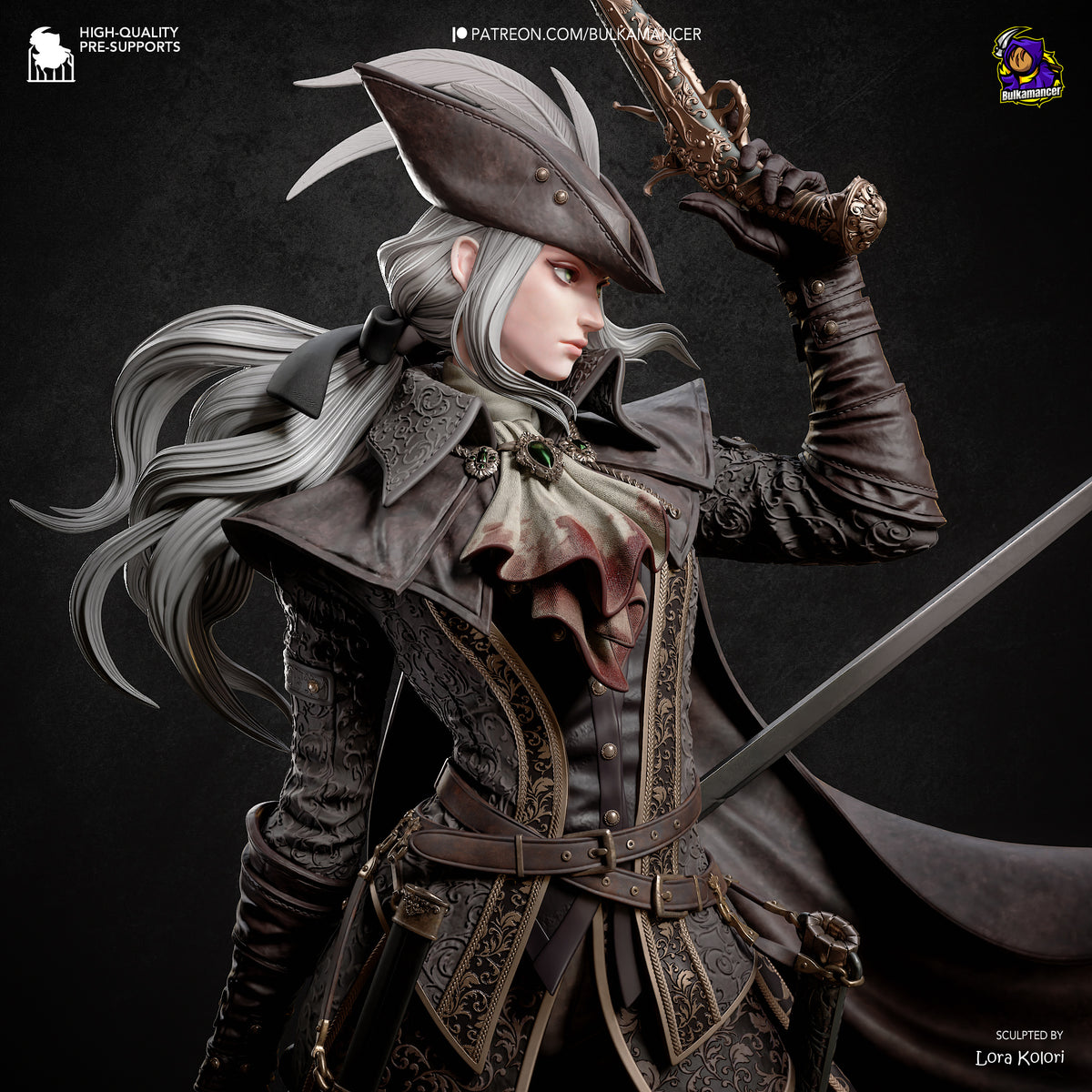 Clocktower Guardian | Resin Garage Kit Figure | Bulkamancer Sculpts