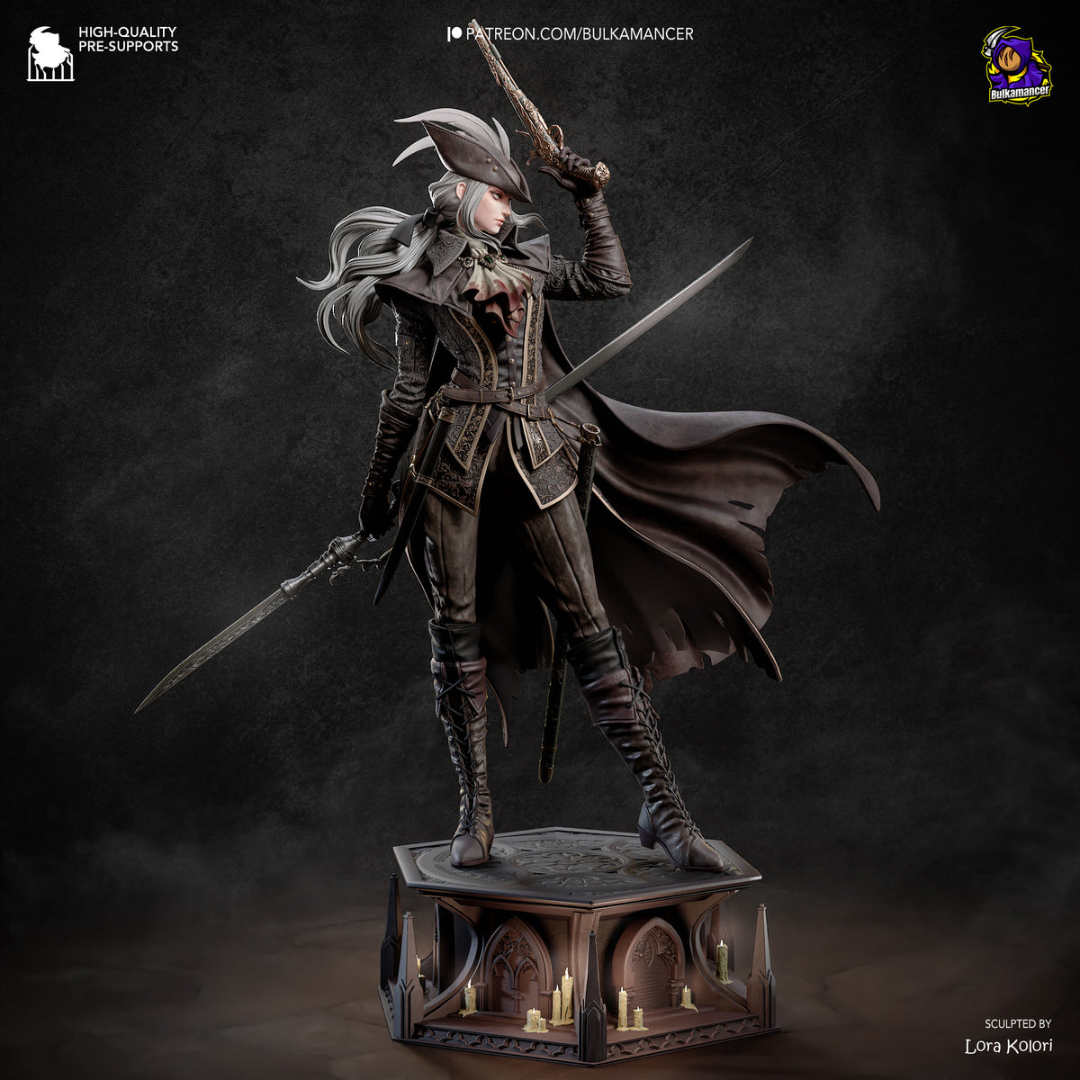 Clocktower Guardian | Resin Garage Kit Figure | Bulkamancer Sculpts