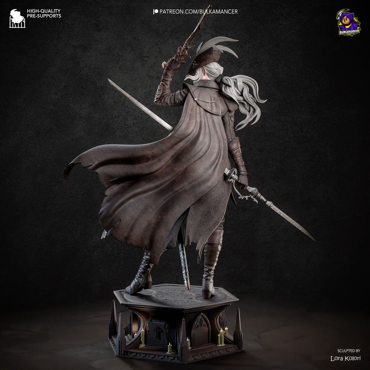 Clocktower Guardian | Resin Garage Kit Figure | Bulkamancer Sculpts