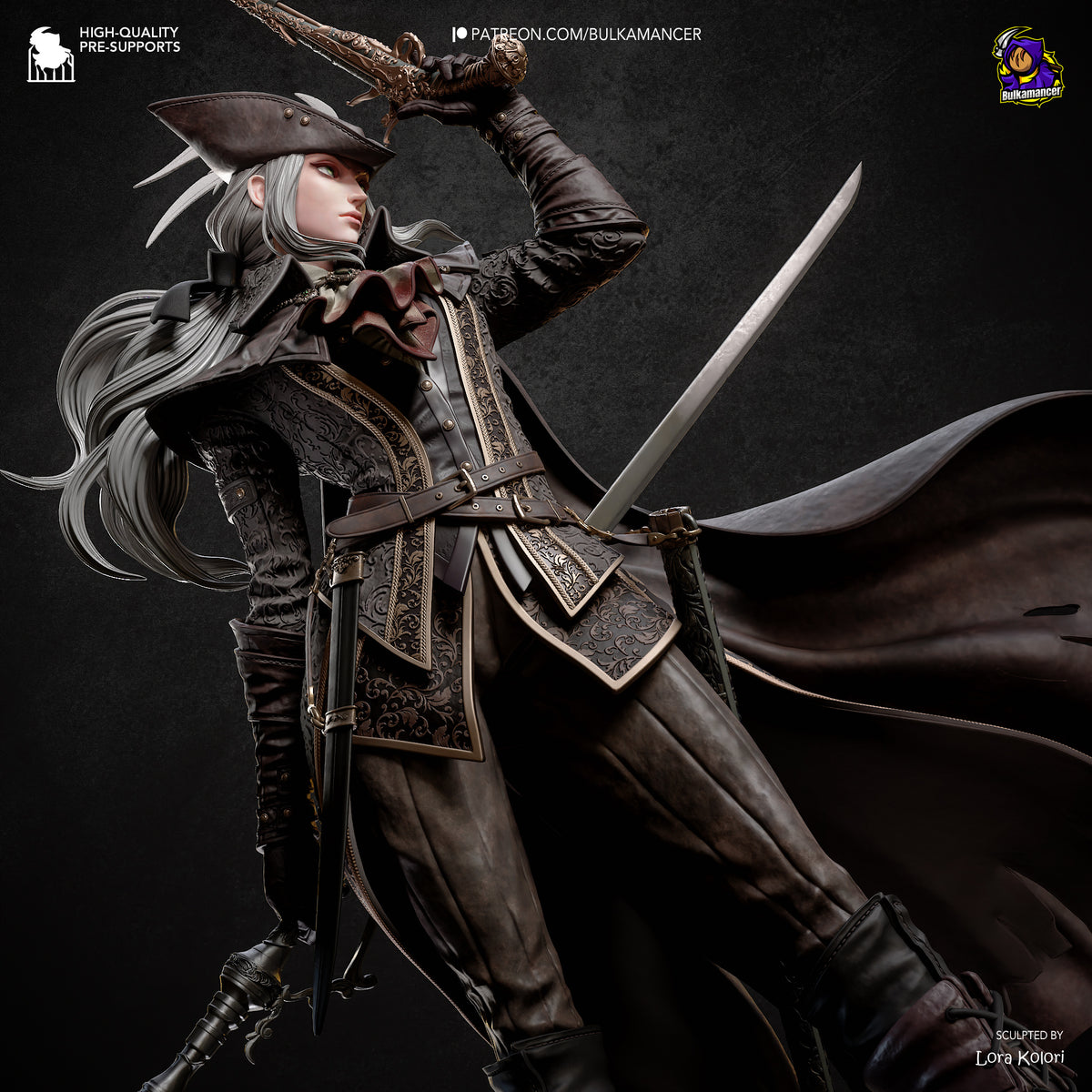 Clocktower Guardian | Resin Garage Kit Figure | Bulkamancer Sculpts