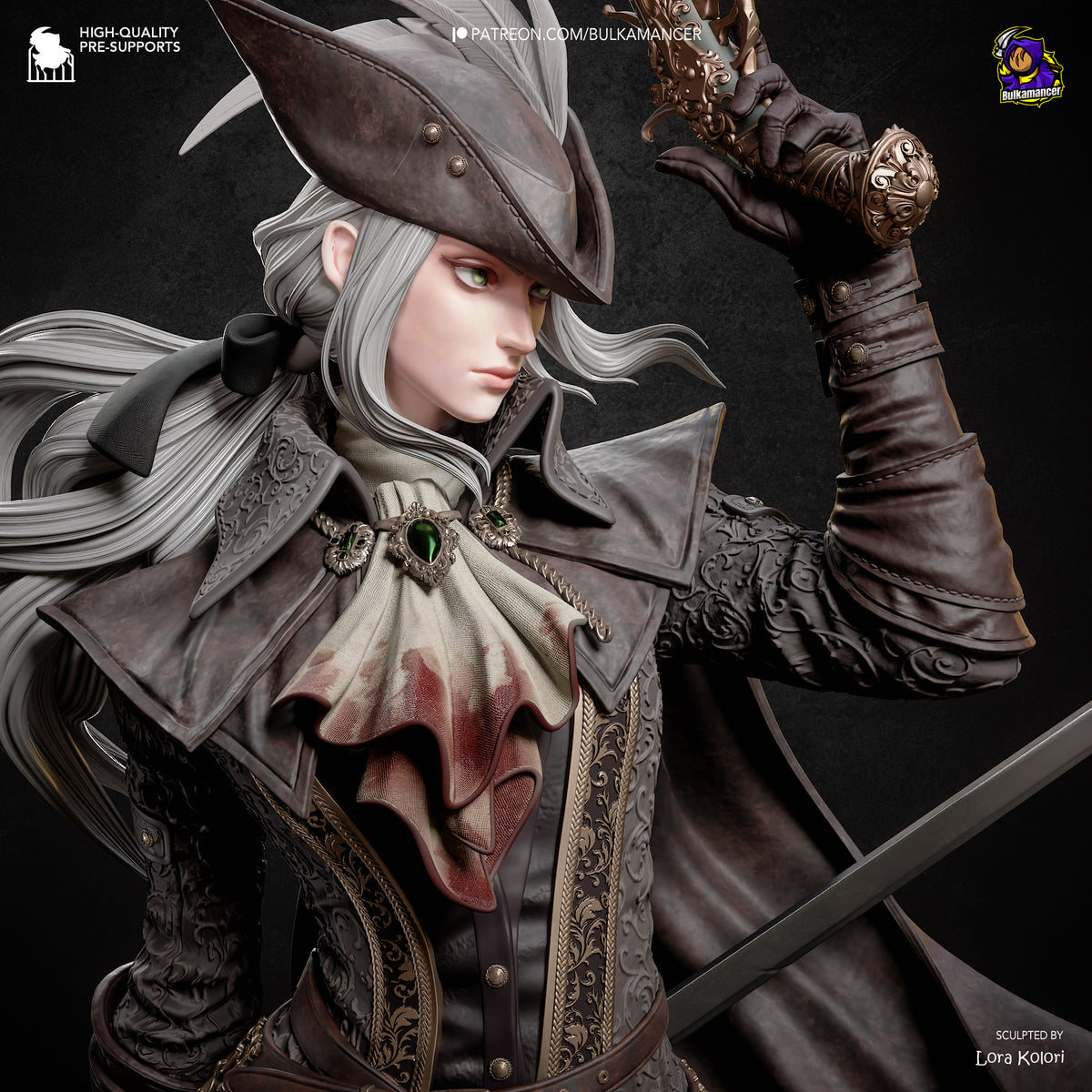 Clocktower Guardian | Resin Garage Kit Figure | Bulkamancer Sculpts