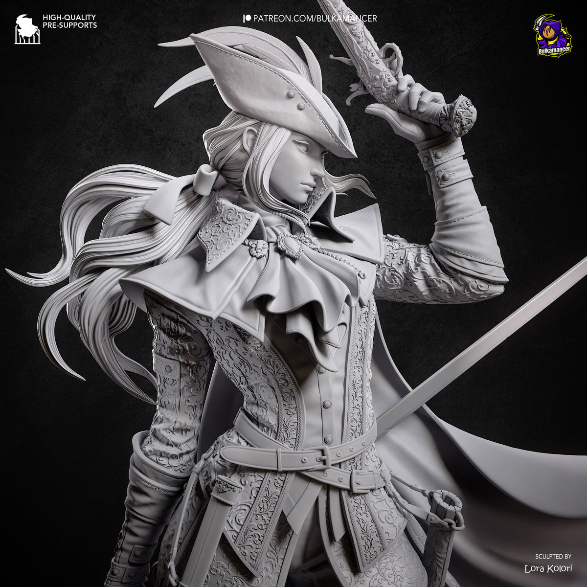 Clocktower Guardian | Resin Garage Kit Figure | Bulkamancer Sculpts