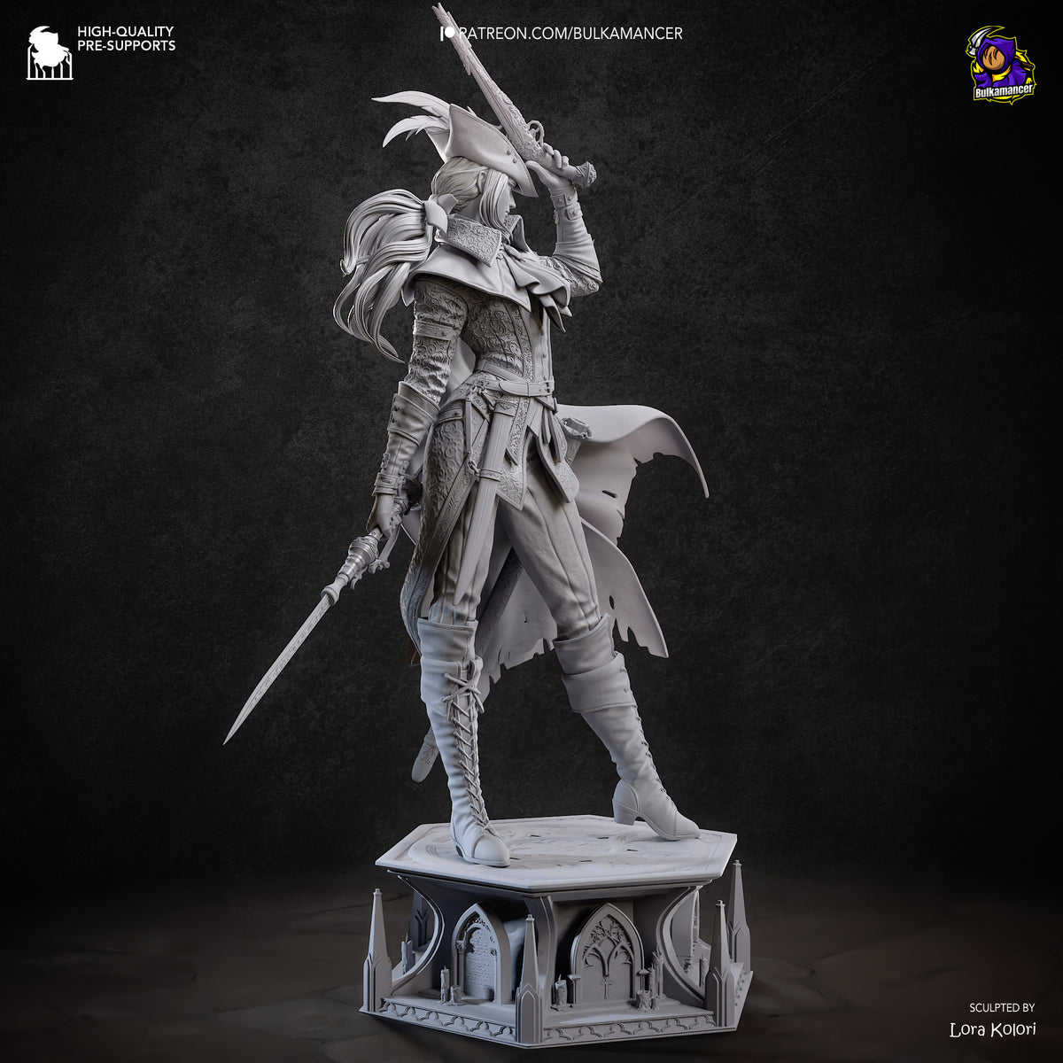 Clocktower Guardian | Resin Garage Kit Figure | Bulkamancer Sculpts