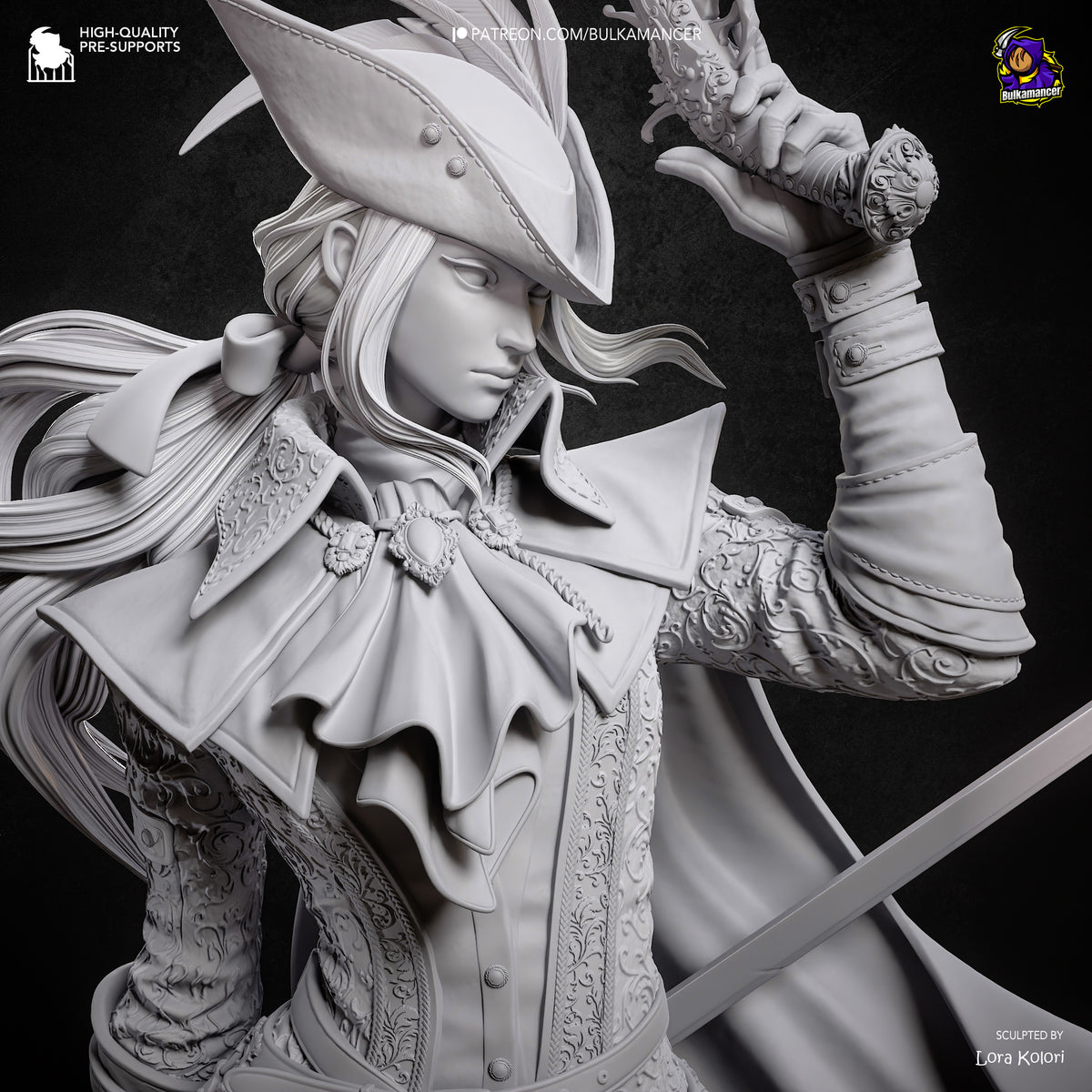 Clocktower Guardian | Resin Garage Kit Figure | Bulkamancer Sculpts