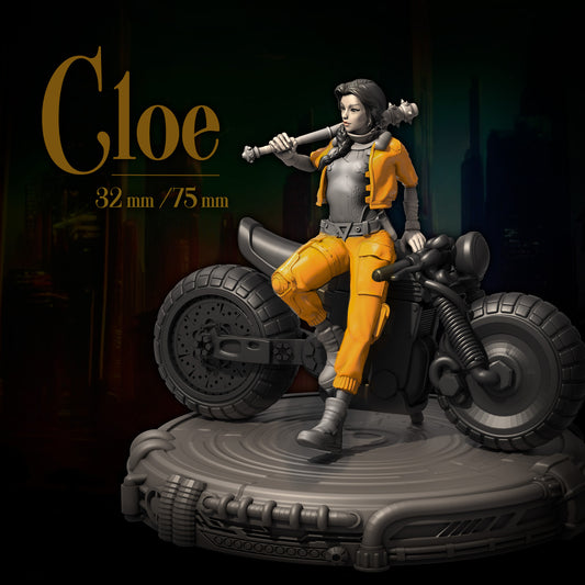 Chloe | Tabletop or Display Scale | D&D TTRPG Fantasy Miniature | Dungeons and Maidens