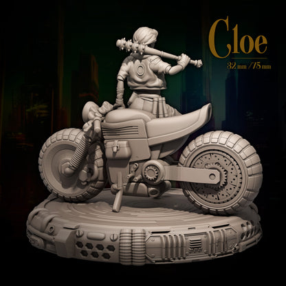 Chloe | Tabletop or Display Scale | D&D TTRPG Fantasy Miniature | Dungeons and Maidens
