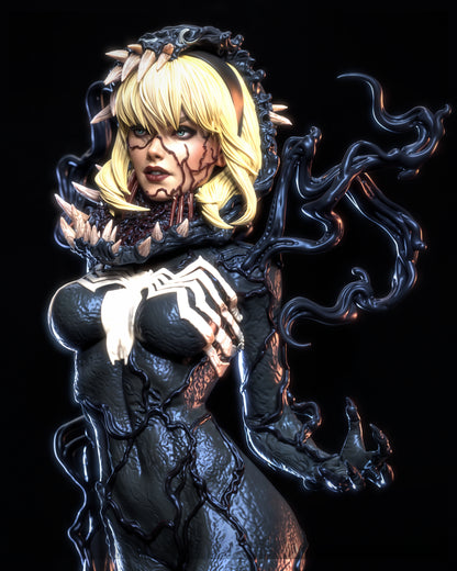 1:12 Venomous Grace | 3D Printed Resin Garage Kit Figure | CA 3D Studios