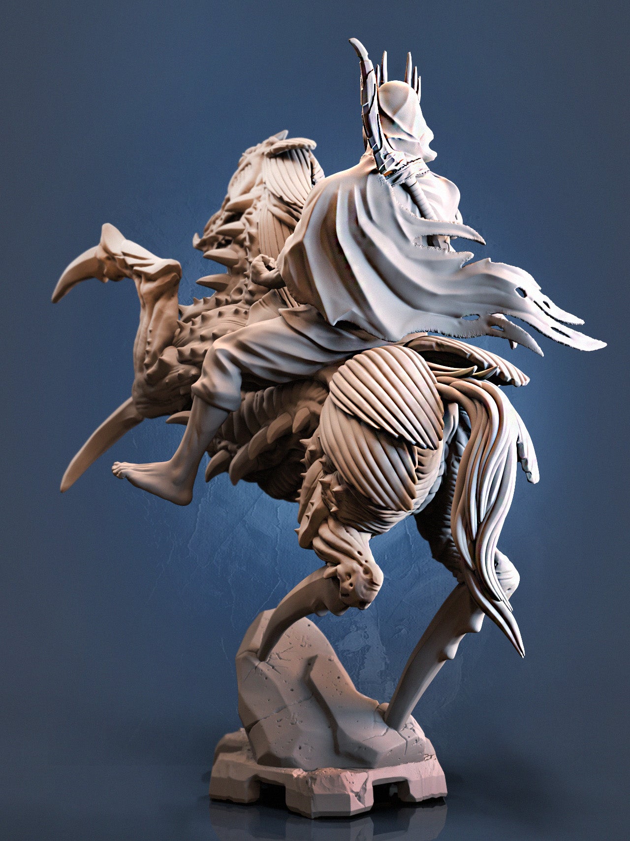 Conqueror Four Horsemen | D&D TTRPG Miniature | Dragun Studios