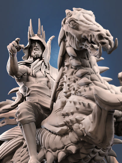 Conqueror Four Horsemen | D&D TTRPG Miniature | Dragun Studios