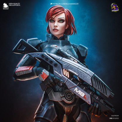 Commander Spectre | Resin Garage Kit Figure | Bulkamancer Sculpts