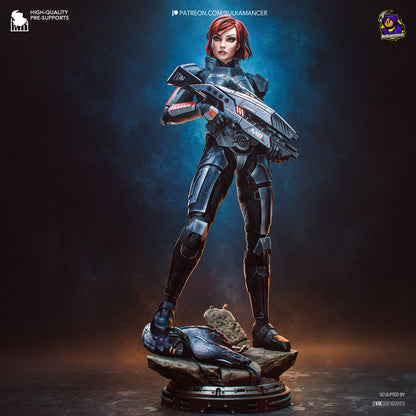 Commander Spectre | Resin Garage Kit Figure | Bulkamancer Sculpts