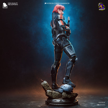 Commander Spectre | Resin Garage Kit Figure | Bulkamancer Sculpts
