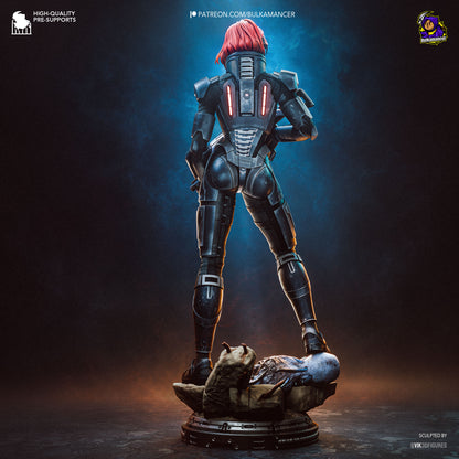 Commander Spectre | Resin Garage Kit Figure | Bulkamancer Sculpts
