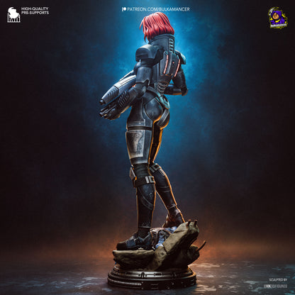 Commander Spectre | Resin Garage Kit Figure | Bulkamancer Sculpts