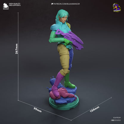 Commander Spectre | Resin Garage Kit Figure | Bulkamancer Sculpts