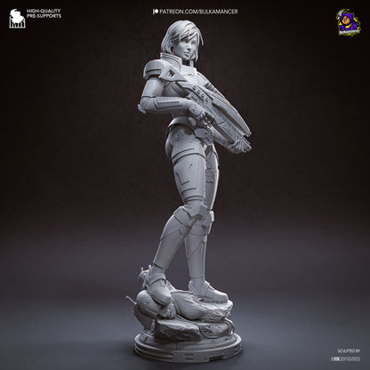 Commander Spectre | Resin Garage Kit Figure | Bulkamancer Sculpts