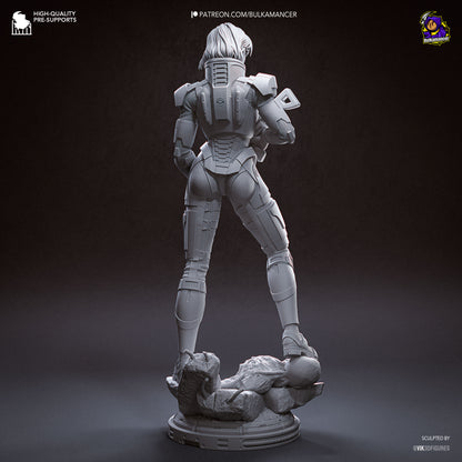 Commander Spectre | Resin Garage Kit Figure | Bulkamancer Sculpts