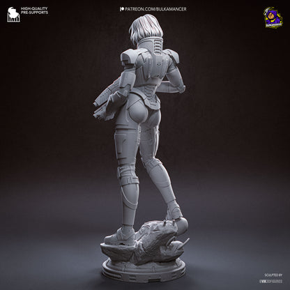 Commander Spectre | Resin Garage Kit Figure | Bulkamancer Sculpts