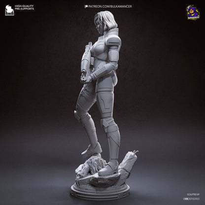 Commander Spectre | Resin Garage Kit Figure | Bulkamancer Sculpts